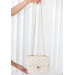 Beige Leather Bag