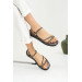 Platinum Skin Beaded Sandals