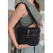 Black Linen Bag