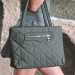 Green Satin Bag