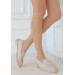 Beige Skin Ballerina Shoes