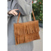 Tan Leather Handle Bag