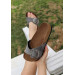 Gray Nubuck Slippers