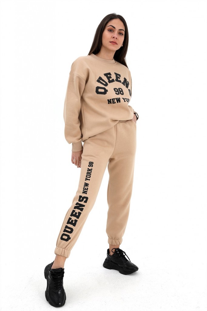 Crew neck tracksuit online womens