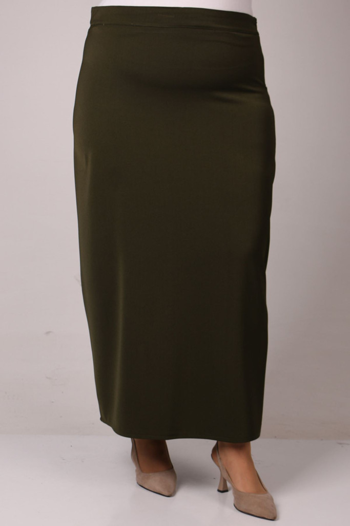 Khaki pencil clearance skirt 6xl